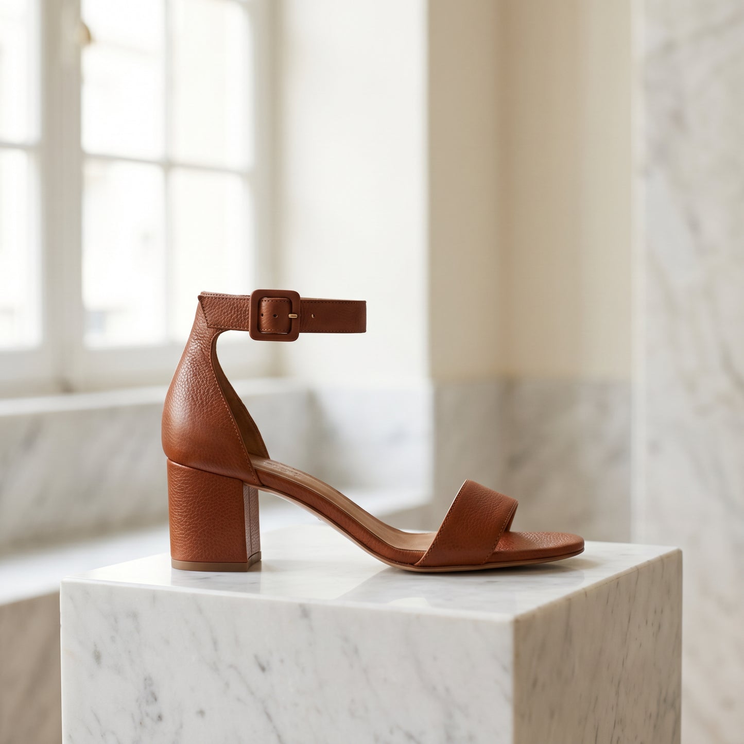 Haven Block-Heel-Sandale - Seitenansicht